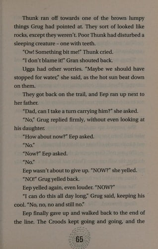 Croods: The Novel (Shelfworn) by Bantam Books