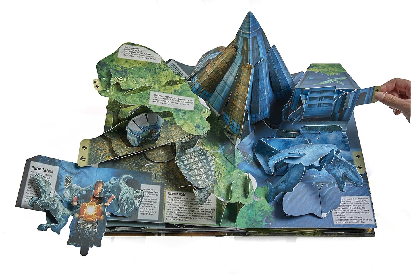 OFFER: Jurassic World: The Ultimate Pop-Up Book NON-MINT by Matthew Reinhart
