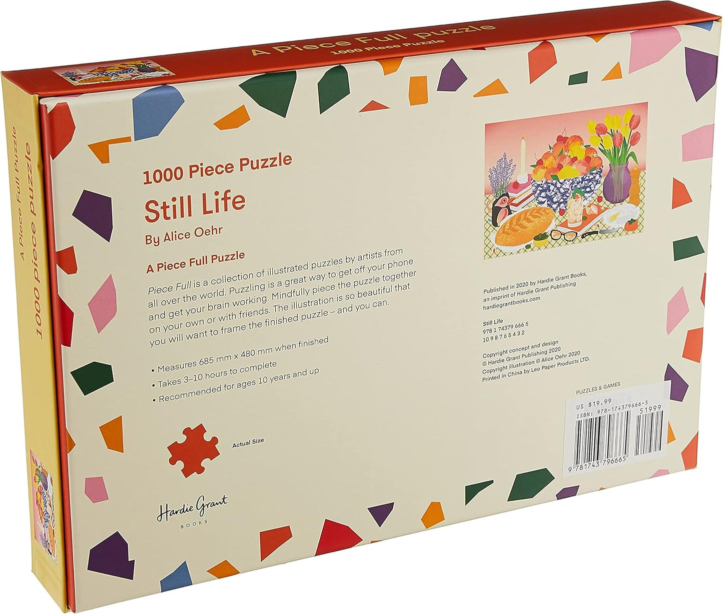 Still Life: 1000 Piece Puzzle by Vanessa Montgomery