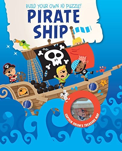 The Pirate Ship (3D Puzzle Book) by YoYo Books