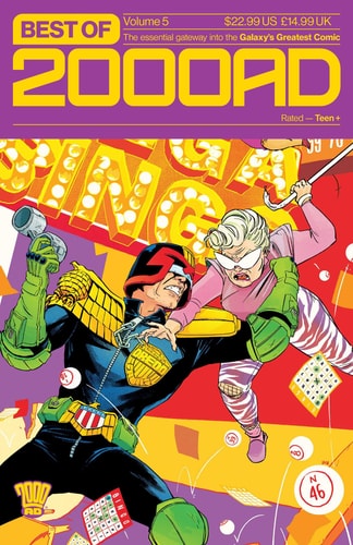 Best of 2000 AD Volume 5: The Essential Gateway to the Galaxy's Greatest Comic by Rob Williams | Chris Weston | Peter Milligan | Al Ewing | Frank Quitely | John Wagner | Alan Grant