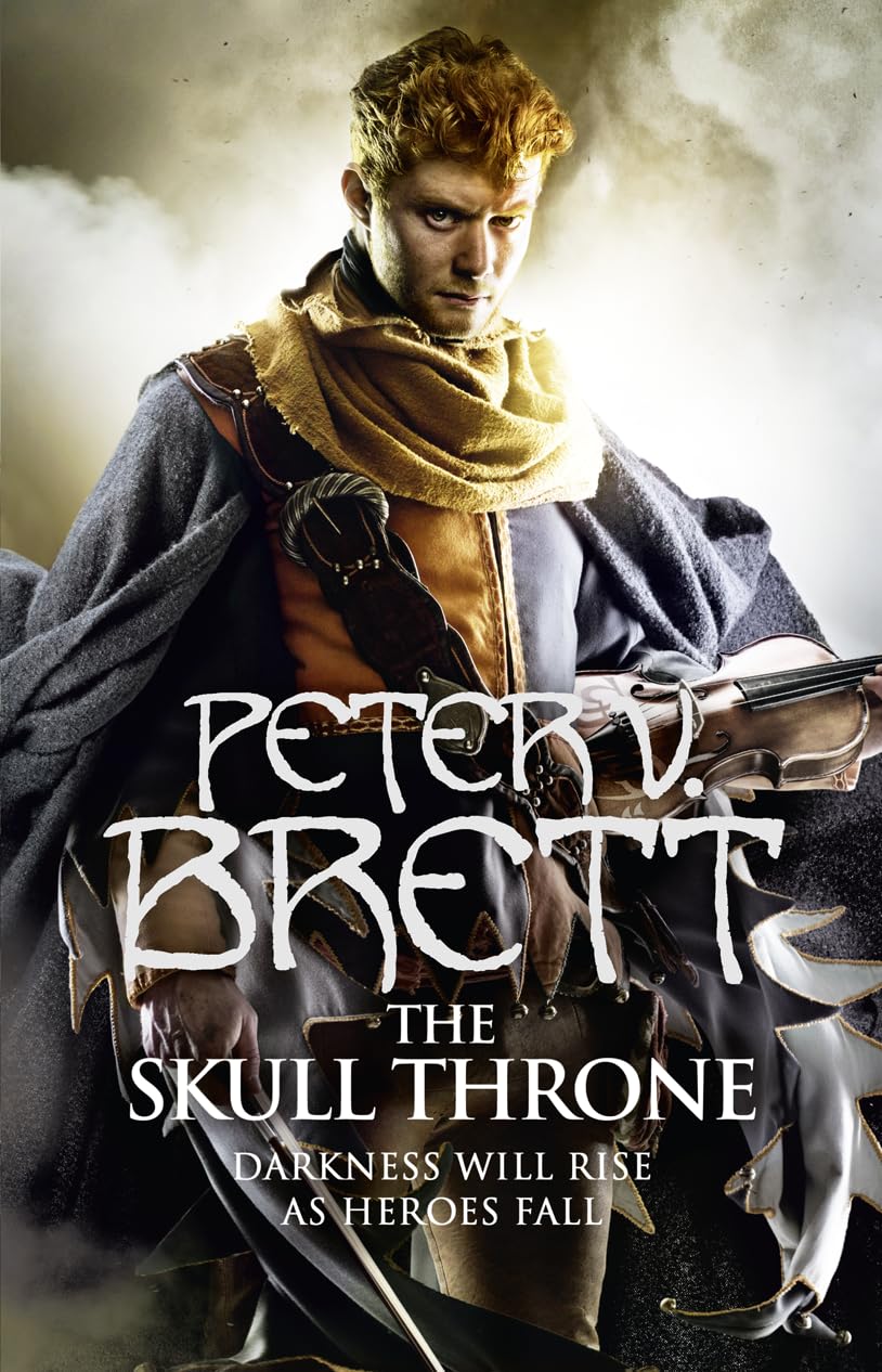 Skull Throne (The Demon Cycle, Buch 4) (leichte Gebrauchsspuren) von Peter V. Brett