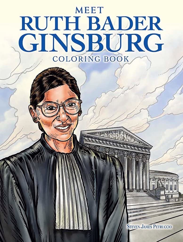 Ruth Bader Ginsburg Malbuch von Steven James Petruccio