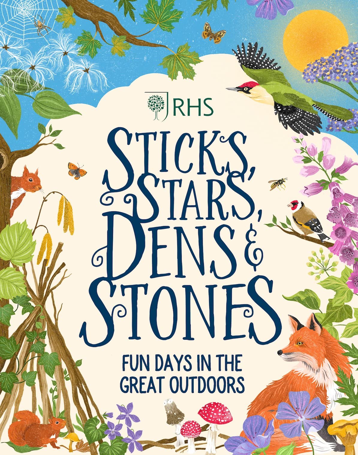 RHS: Sticks, Stars, Dens & Stones: Fun Days in the Great Outdoors by Fortune, Emil