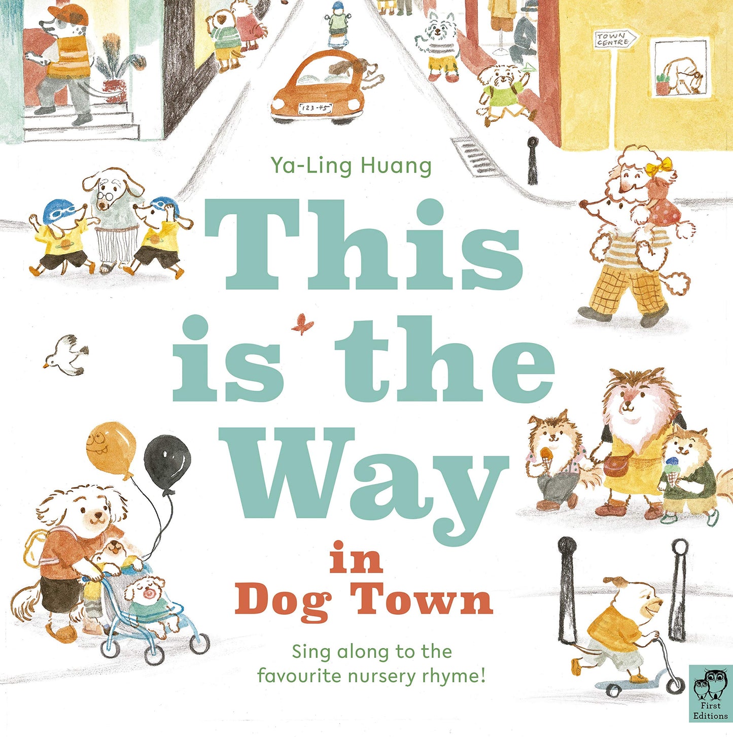Dies ist der Weg in Dog Town von Ya-Ling Huang