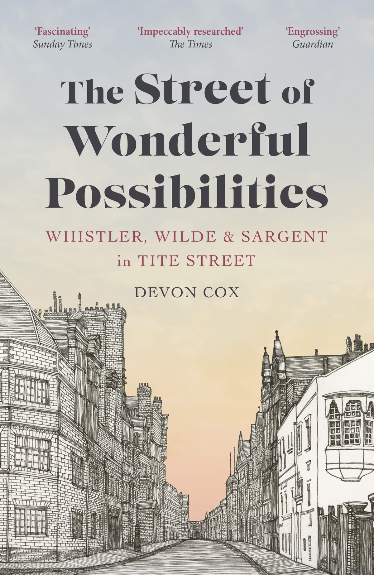 Die Straße der wunderbaren Möglichkeiten: Whistler, Wilde & Sargent in der Tite Street von Cox, Devon