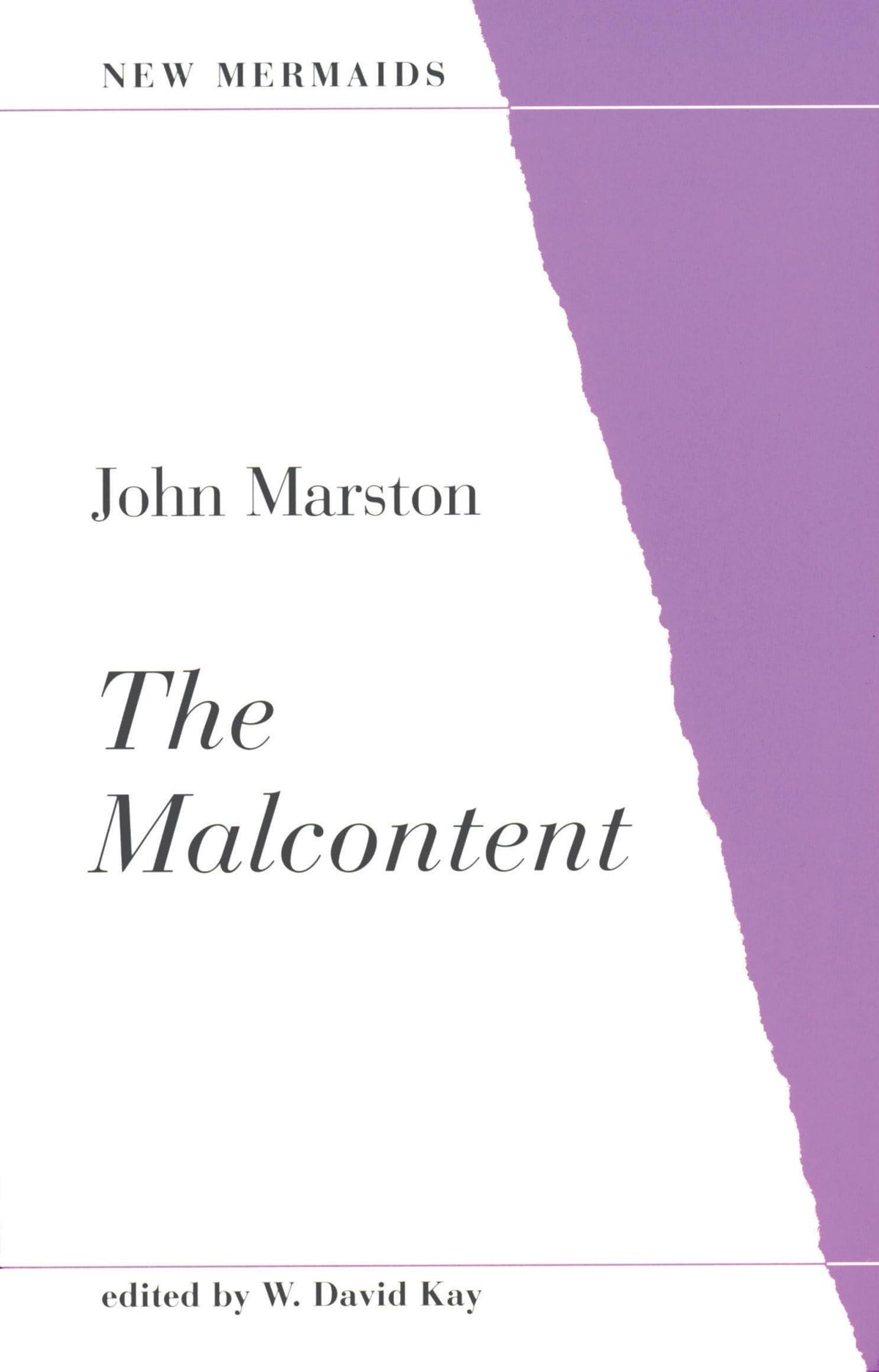 The Malcontent (New Mermaids) by Marston, John