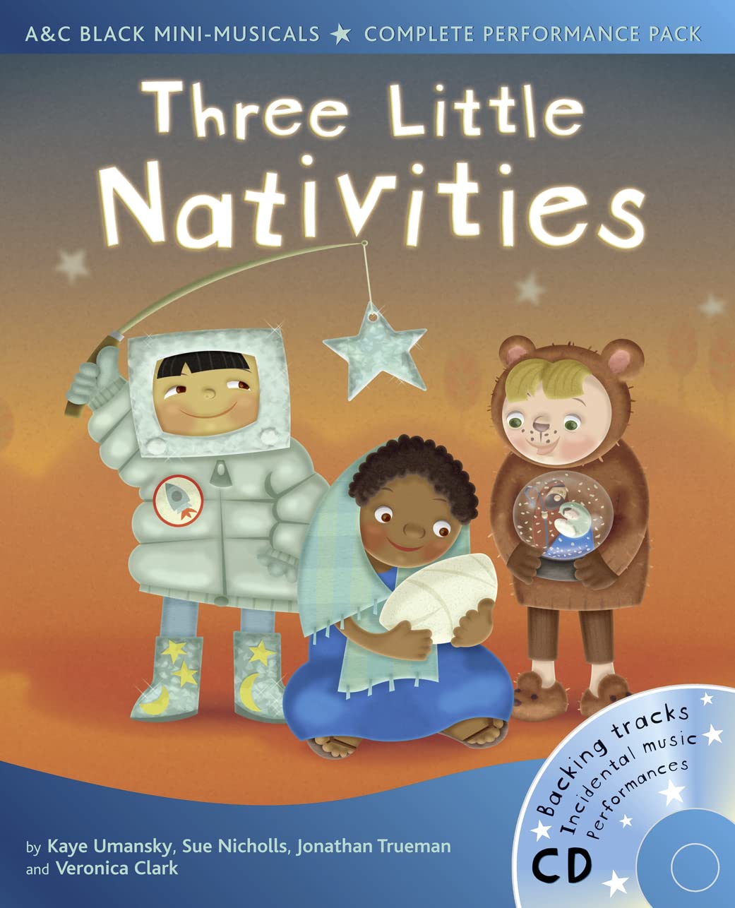 Mini-Musicals - Three Little Nativities (with 2 CDs) by Umansky, Nicholls, Trueman & Clark