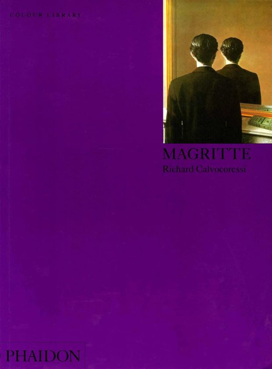 Magritte: Farbbibliothek (vom Regal getragen) von Richard Calvocoressi