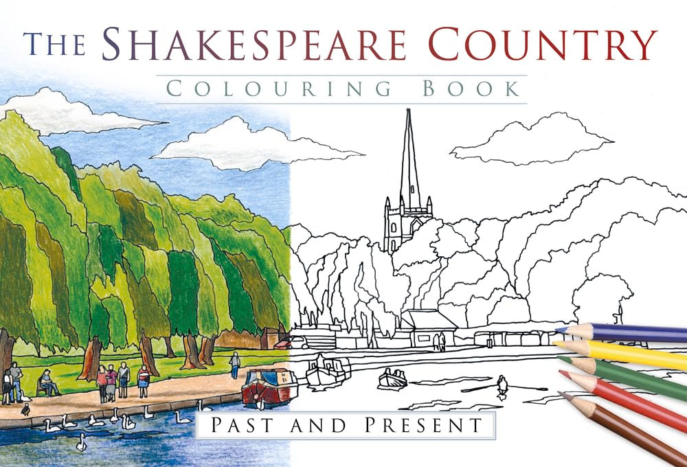 Das Shakespeare Country-Malbuch von The History Press