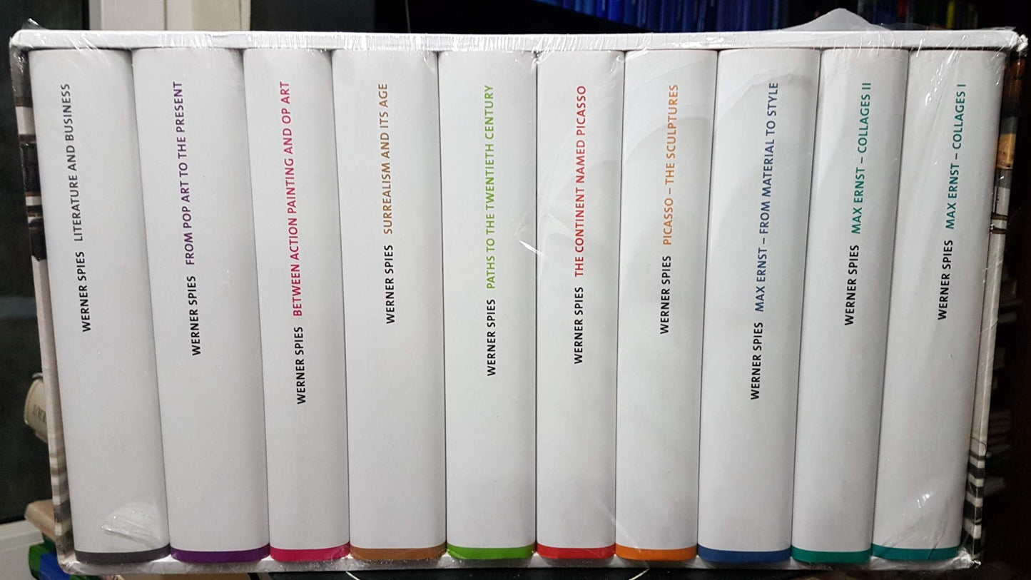 Werner Spies: Auge und Wort: Gesammelte Schriften zu Kunst und Literatur (10-bändiges Box-Set) NICHT NEUWERTIG von Spies, Werner, Gursky, Andreas