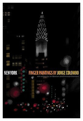 New York – Fingermalerei von Jorge Colombo von Jorge Colombo