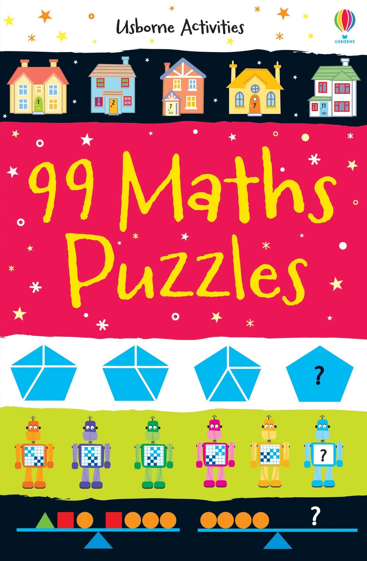 Usborne Books 99 Maths Puzzles (shelf worn) by Various