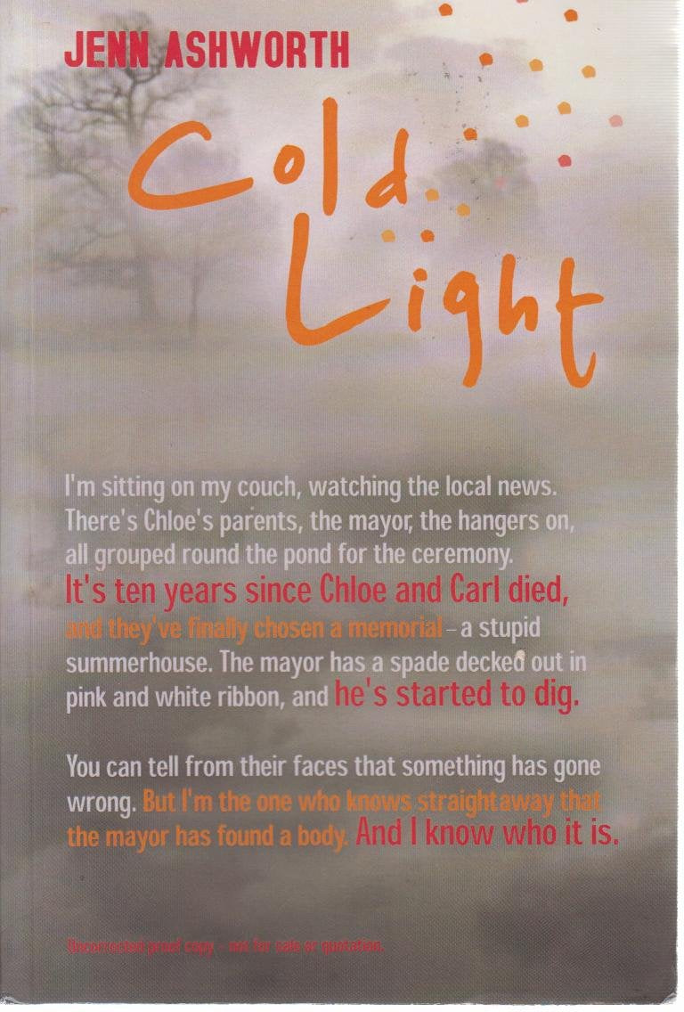 Cold Light von Jenn Ashworth