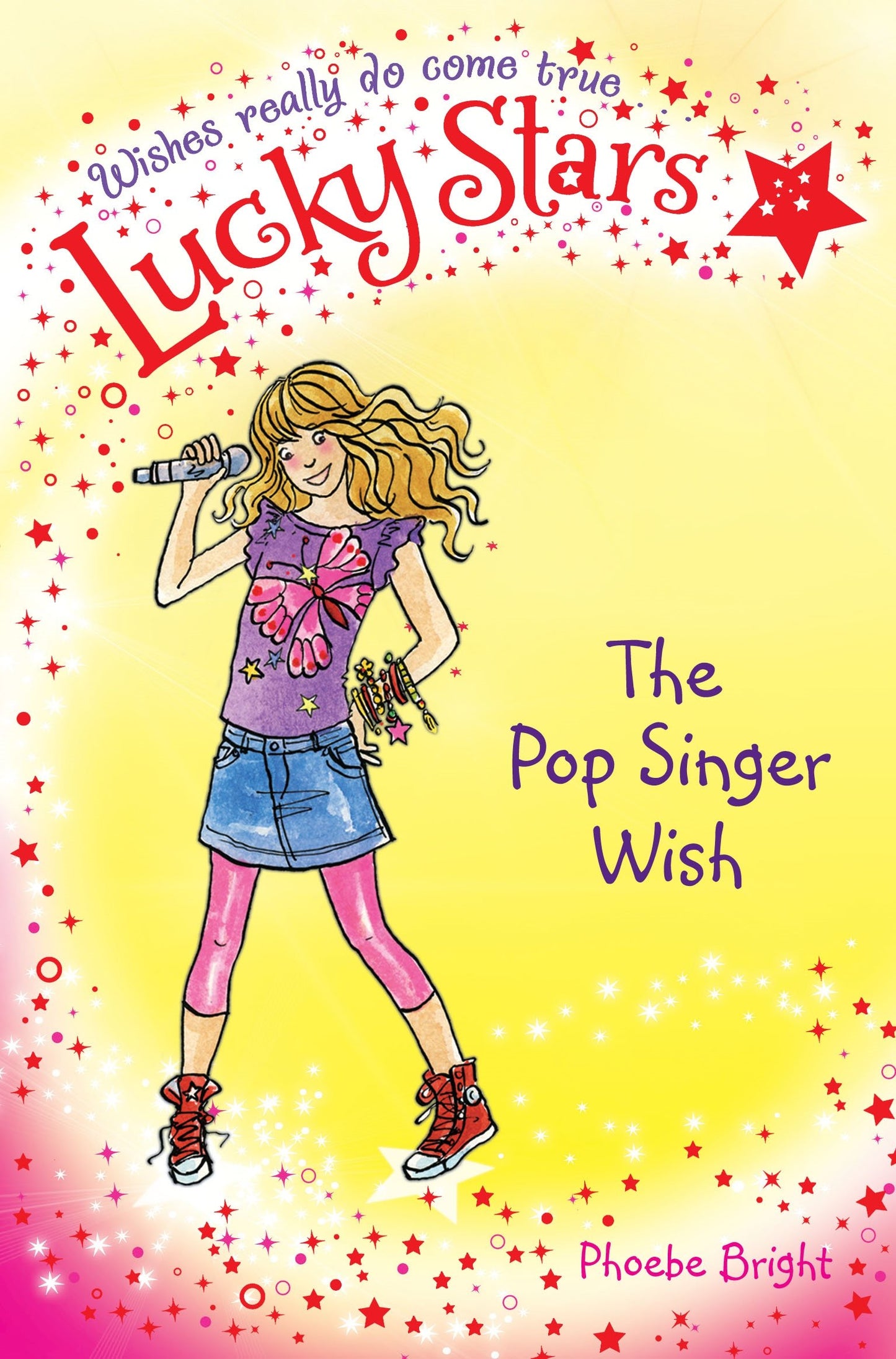 Lucky Stars 3: The Pop Singer Wish (shelf worn) by Phoebe Bright,Phoebe Bright