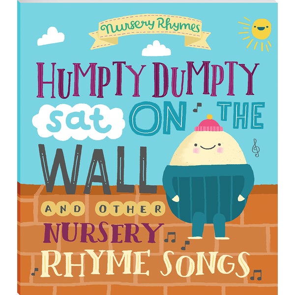 Humpty Dumpty saß auf der Mauer von -