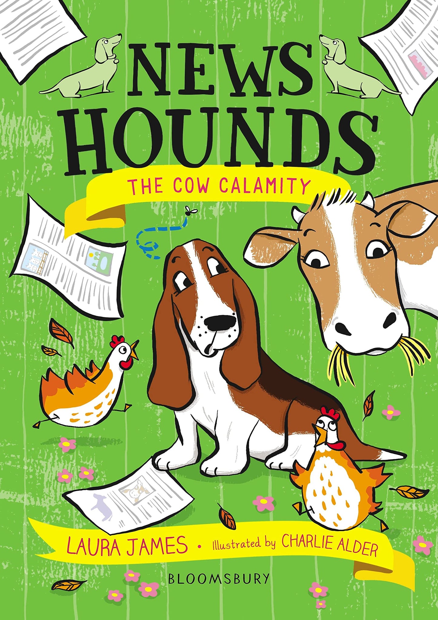 News Hounds: The Cow Calamity von Laura James & Charlie Alder