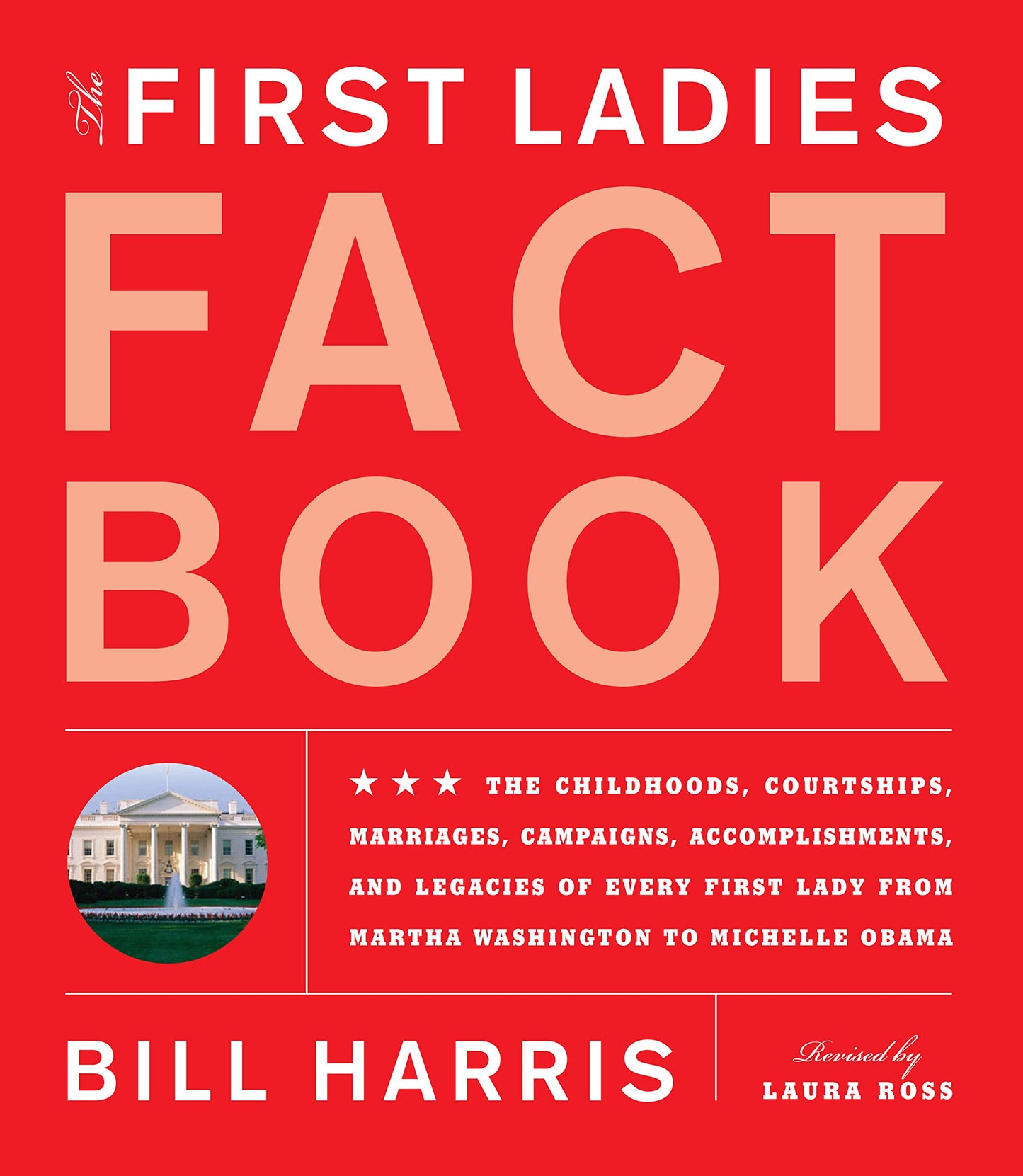 Faktenbuch zu First Ladies – Überarbeitet und aktualisiert: Die Kindheiten, Beziehungen, Ehen, Wahlkämpfe, Erfolge und das Vermächtnis jeder First Lady von Martha Washington bis Michelle Obama von Bill Harris | Laura Ross