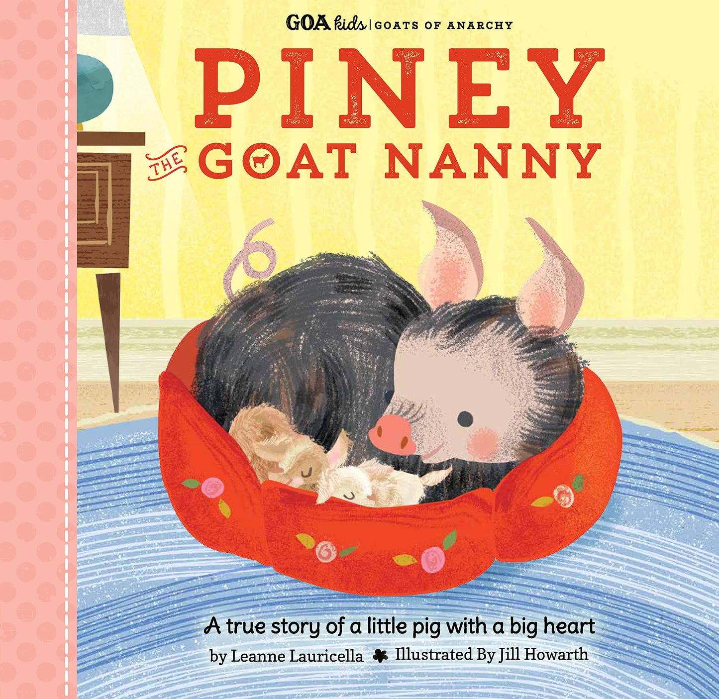 GOA Kids: Piney, die Ziegen-Nanny von Leanne Lauricella und Jill Howarth