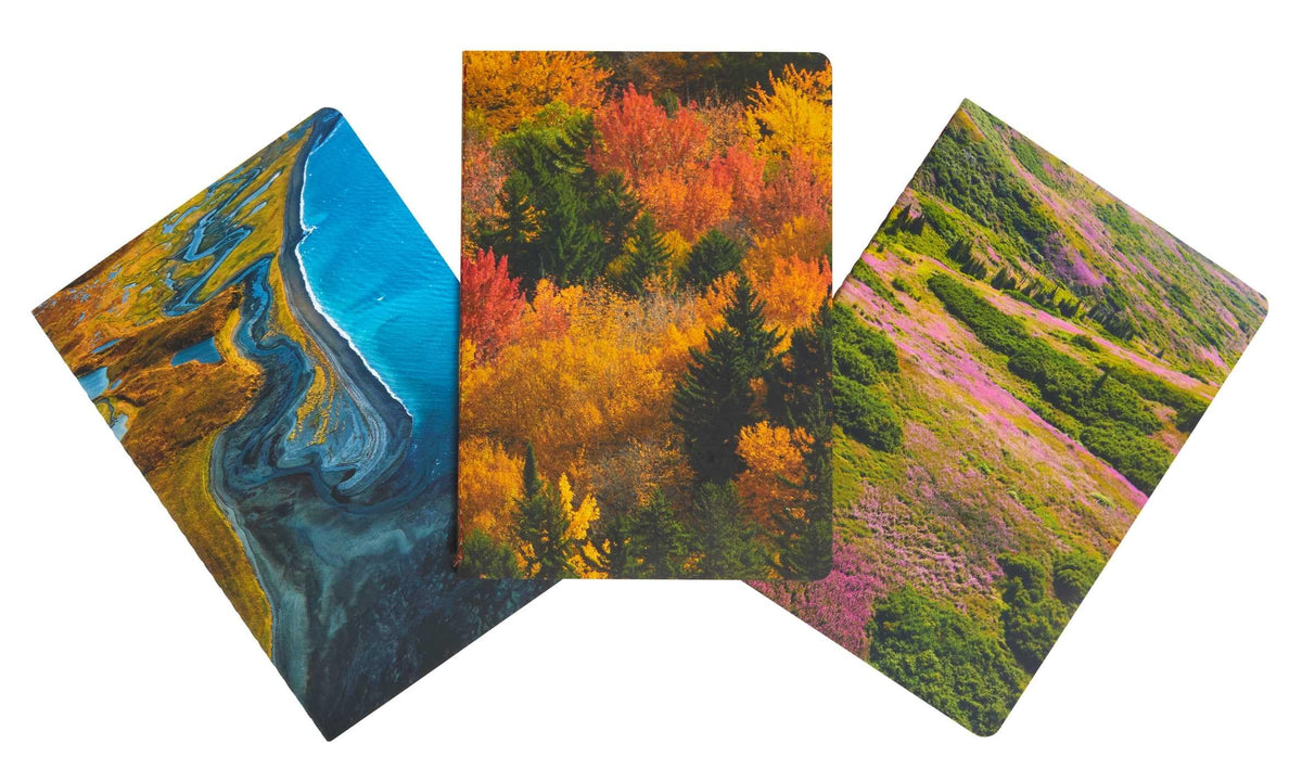 Refuge Sewn Notebook Collection (Set of 3) by Insights