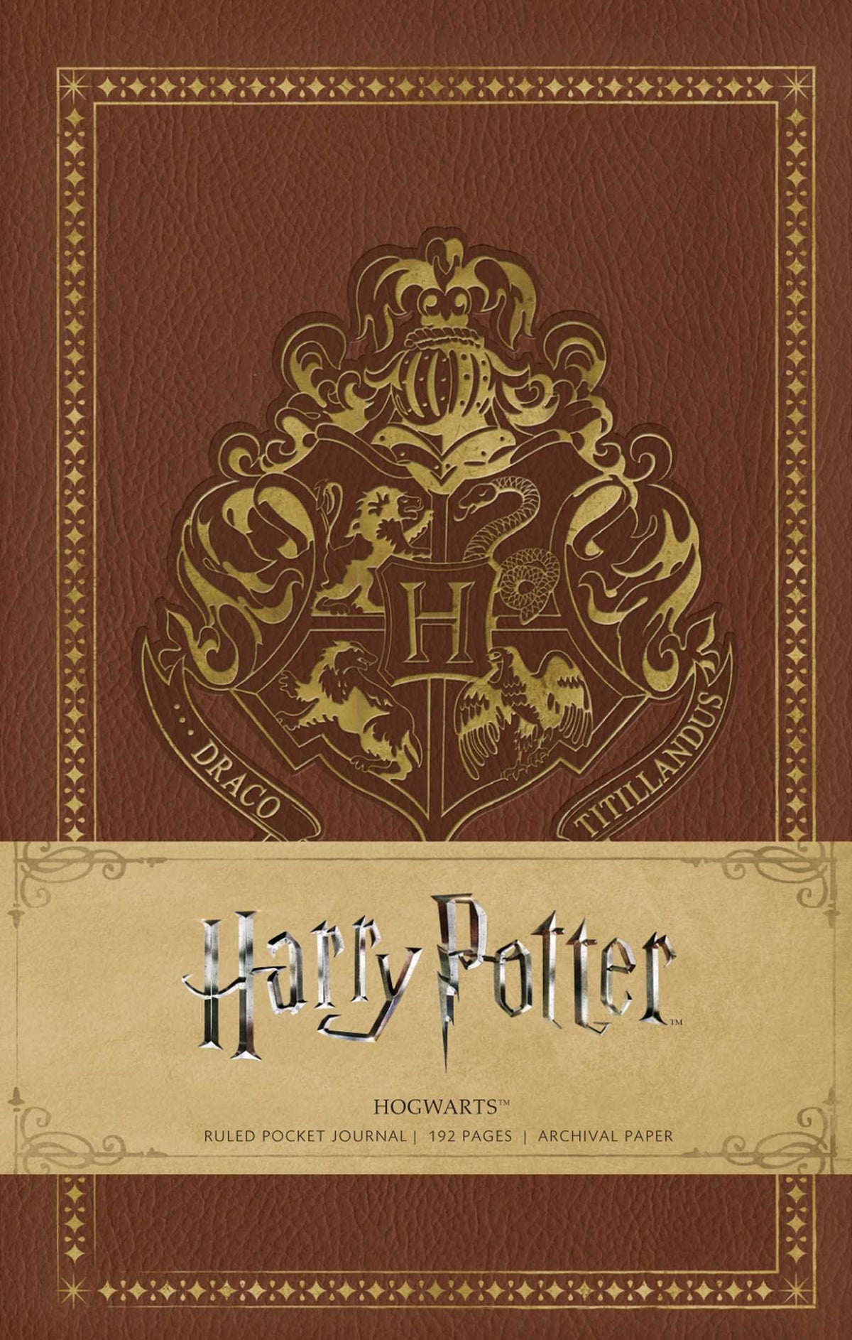 Harry Potter: Liniertes Hogwarts-Taschentagebuch von Insight Editions