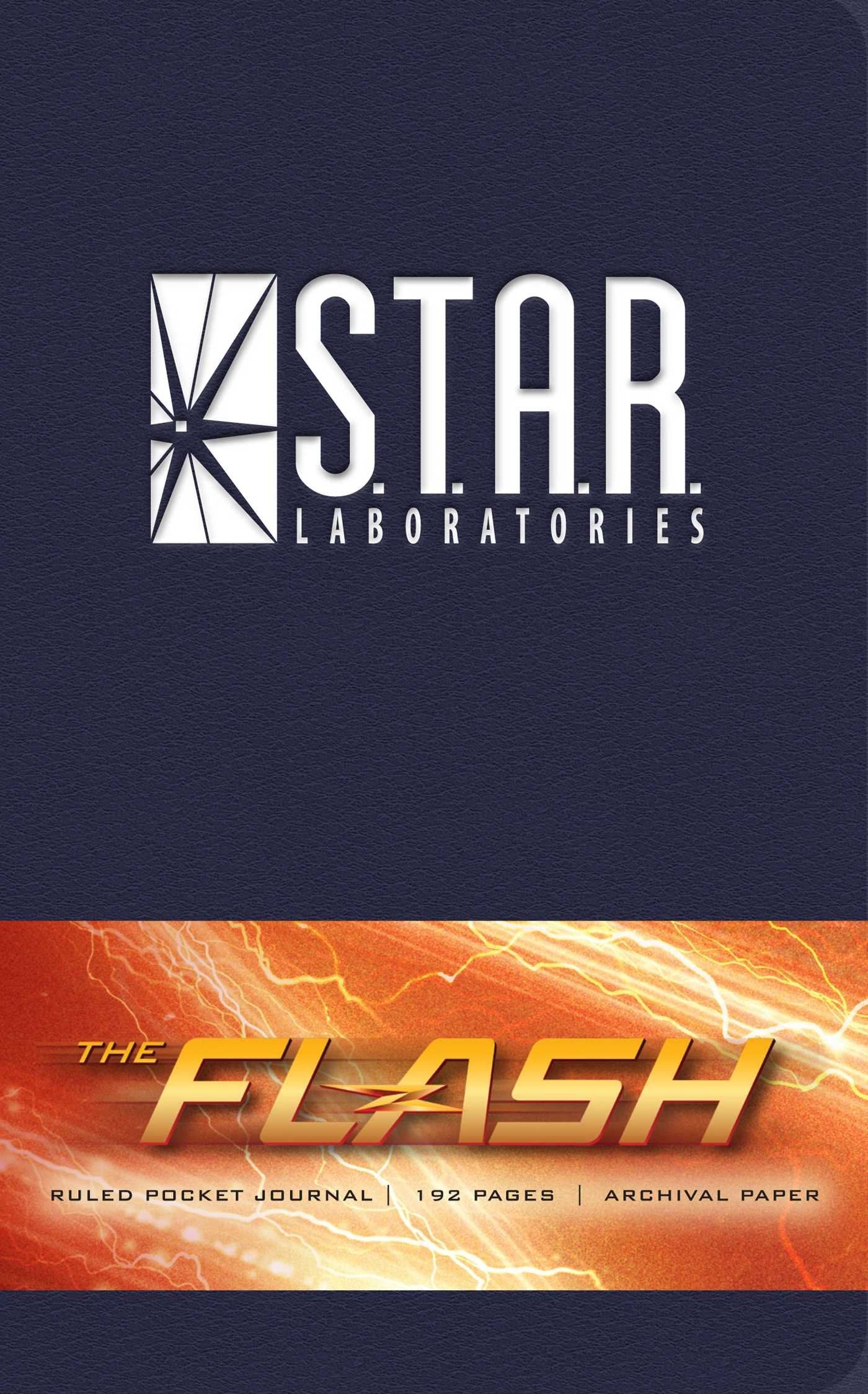 The Flash: STAR Labs Liniertes Taschenjournal von Insight Editions