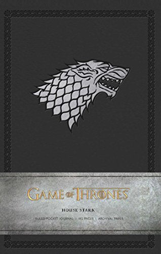Game of Thrones: Taschentagebuch mit Lineatur des Hauses Stark von Insight Editions