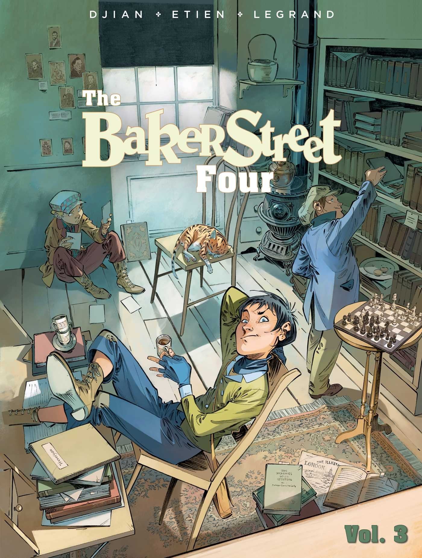 Baker Street Four, Vol. 3 (3) (shelf-worn) by Djian, J.B. | Legrand, Olivier