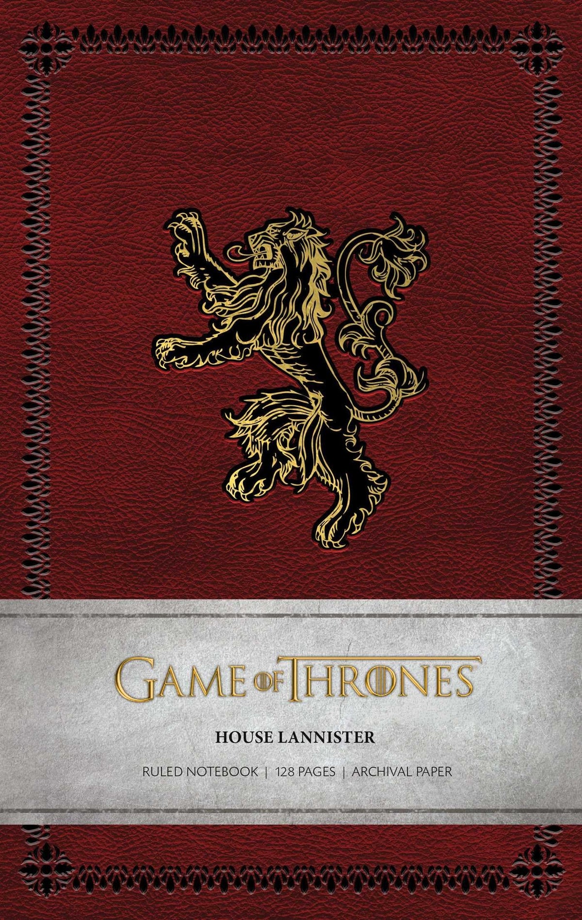 Game of Thrones: Liniertes Notizbuch des Hauses Lannister von Insight Editions