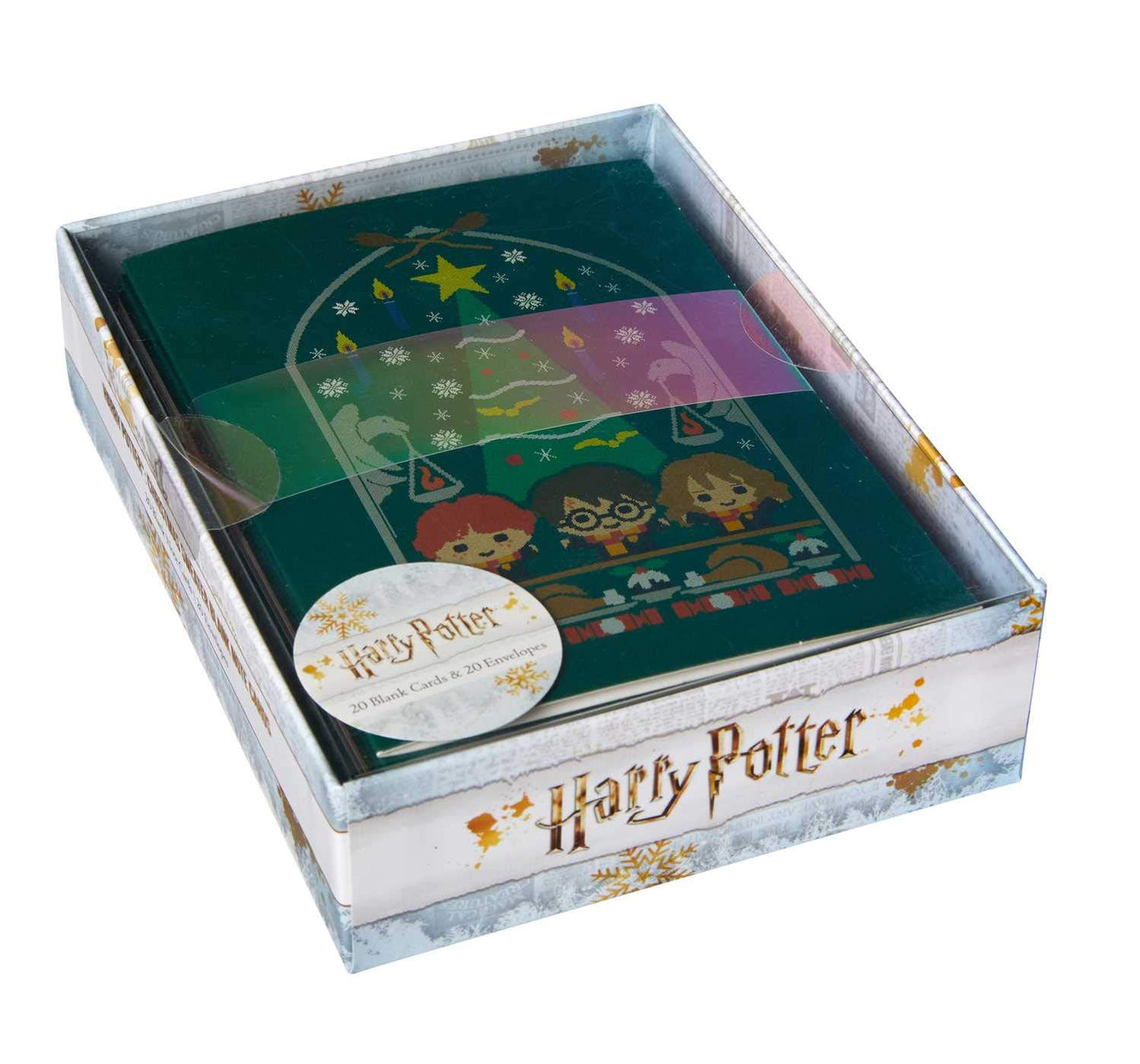 Harry Potter: Blanko-Notizkarten in Weihnachtspullover-Box von Insight Editions