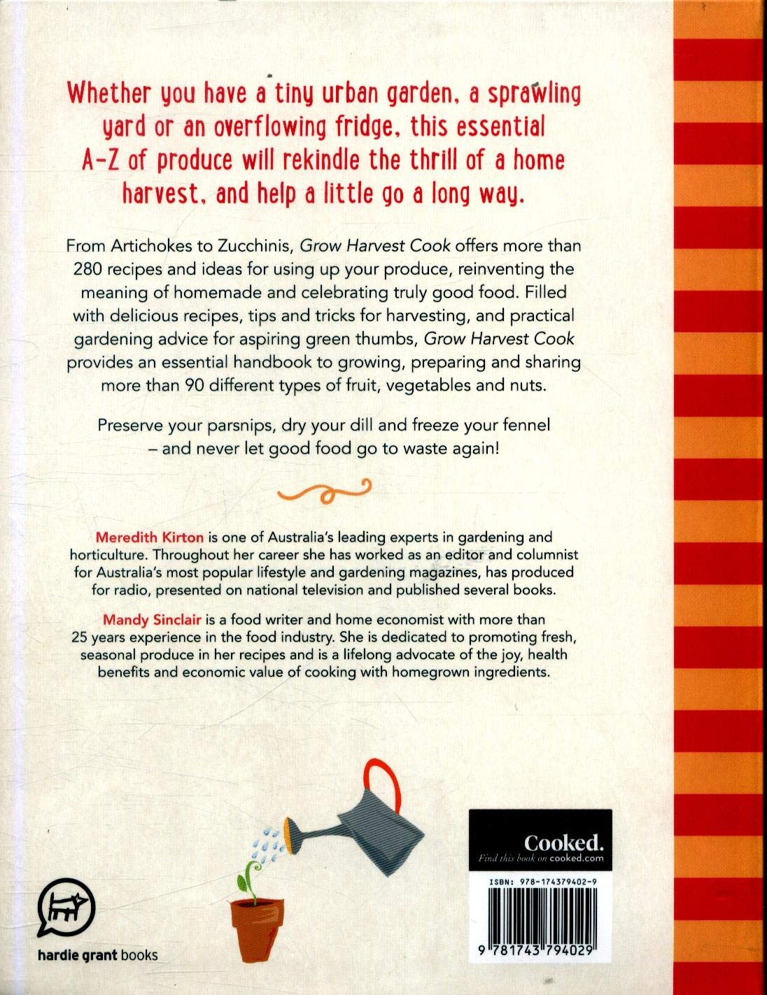 Grow Harvest Cook (leichte Lagerspuren) von Meredith Kirton & Mandy Sinclair