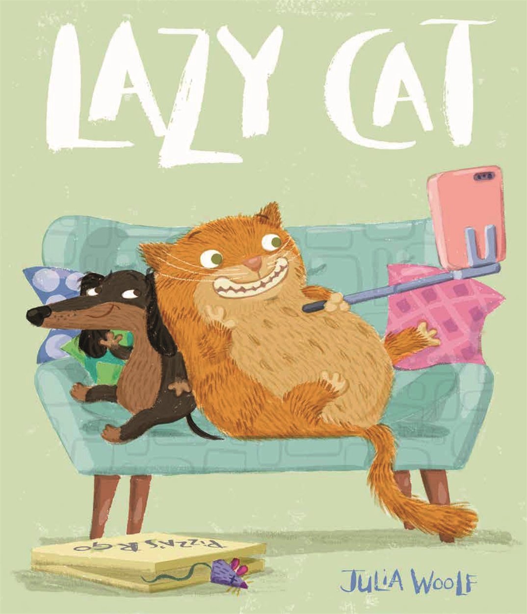 Lazy Cat von Julia Woolf