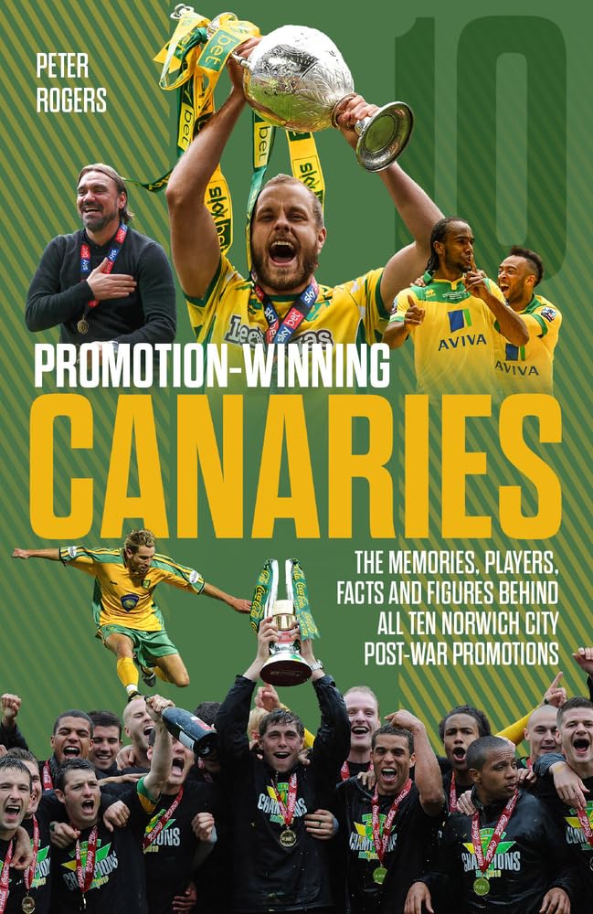 Aufstiegsgewinnende Canaries (Norwich City) von Peter Rogers