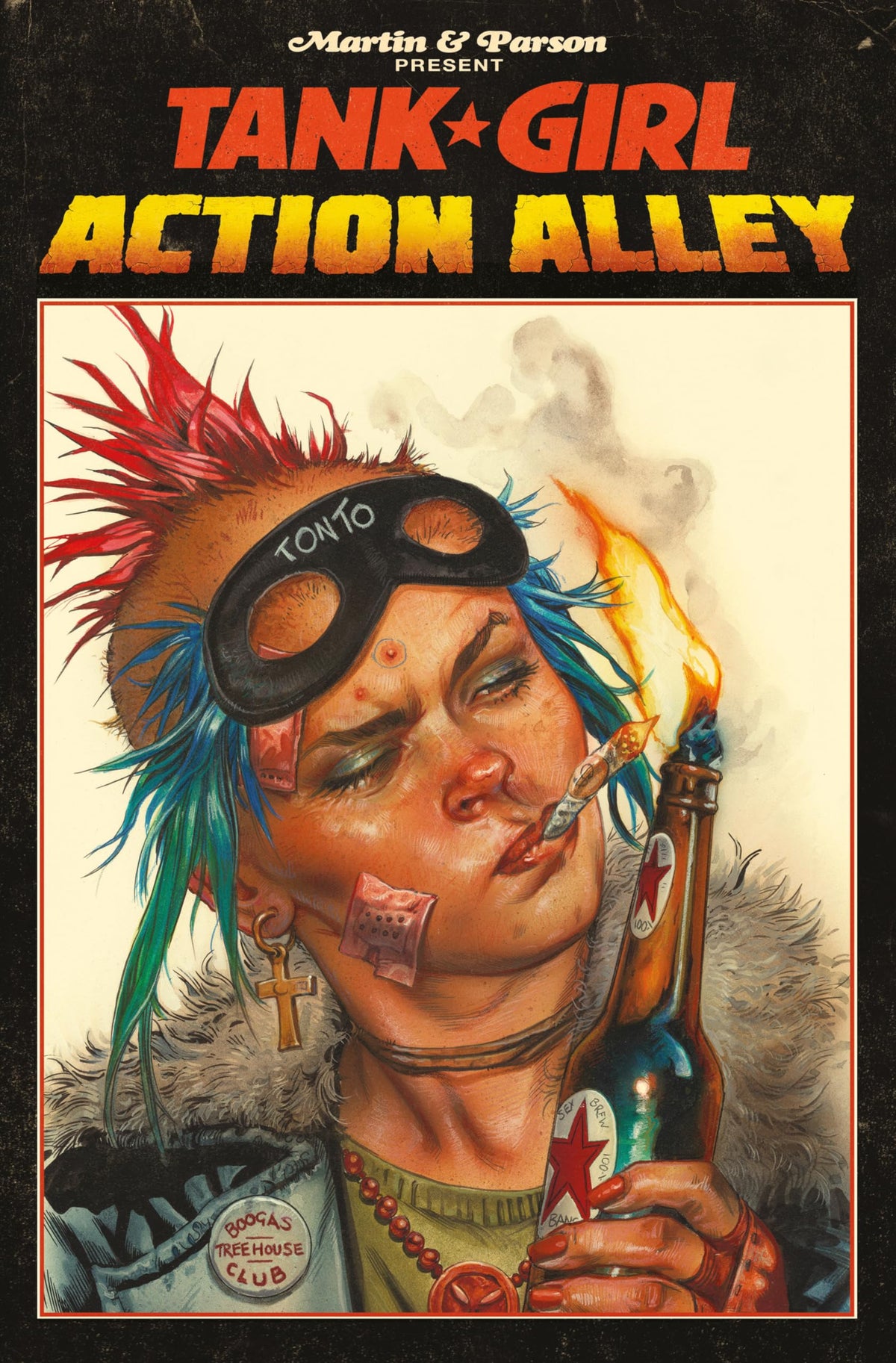 Tank Girl Vol. 1: Action Alley (abgenutzt) von Martin, Alan