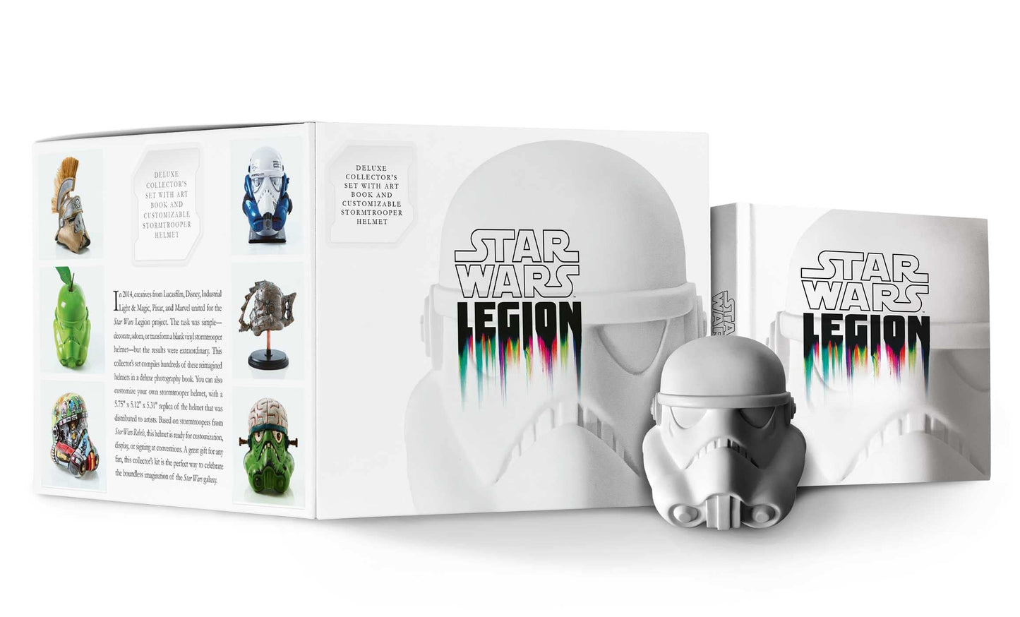 Star Wars Stormtrooper Helm und Buchset (leichte Beschädigung der Box) von Titan Books