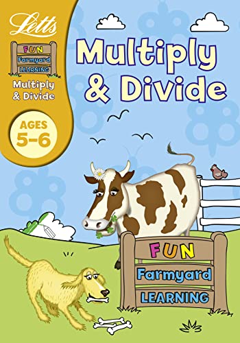 Multiplizieren und Dividieren, Alter 5-6 (Letts Fun Farmyard Learning) von Huggins-Cooper, Lynn