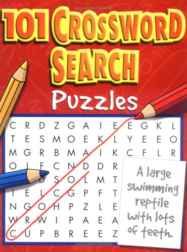 101 Crossword Search Puzzles (shelf worn) by -