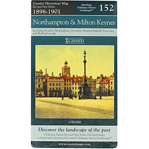 Überarbeitete Serie 1898-1901 – Northampton und Milton Keynes (OS152) von Historical Map