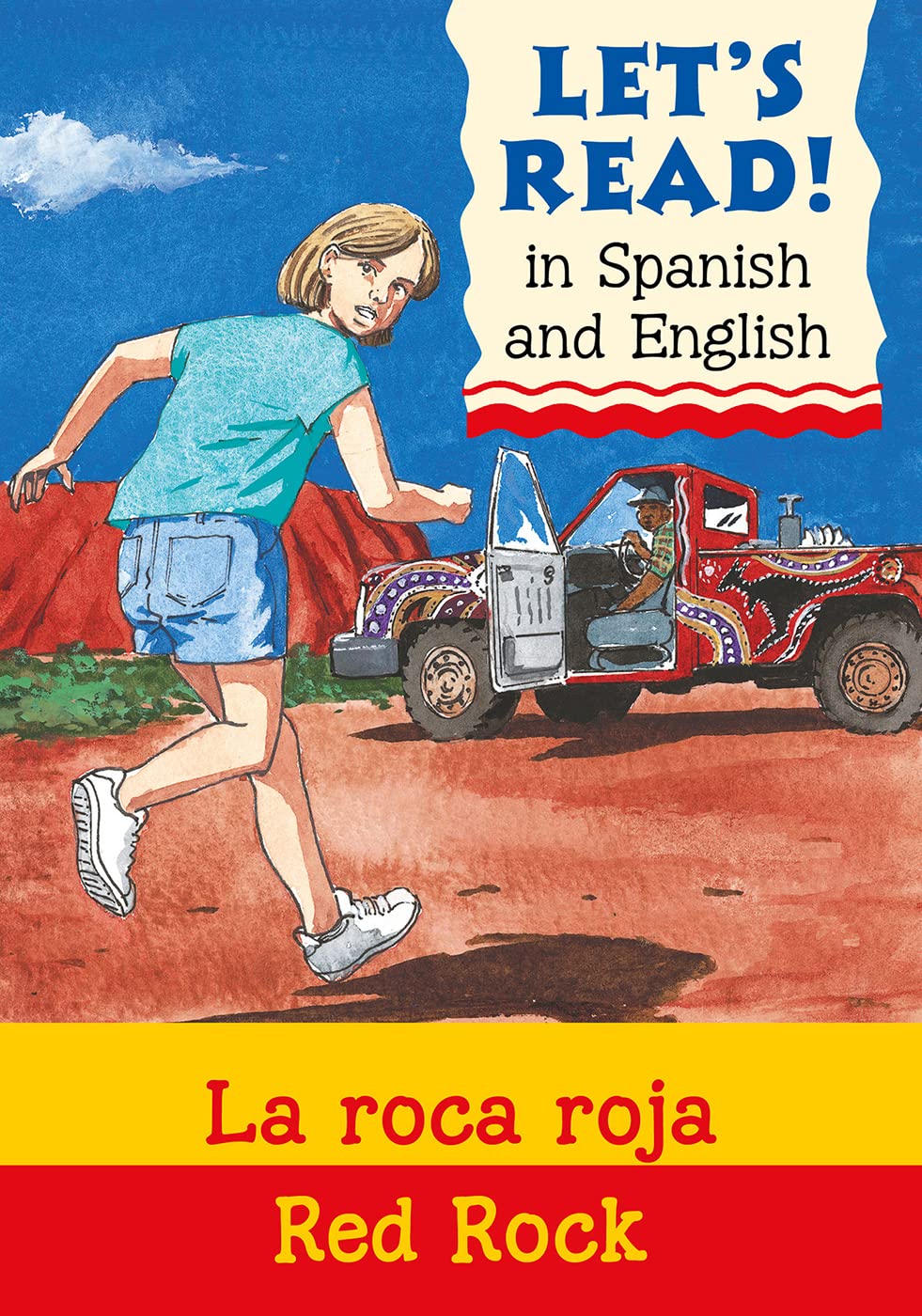 Lasst uns lesen! auf Spanisch und Englisch: Red Rock / La Roca Roja von Stephen Rabley