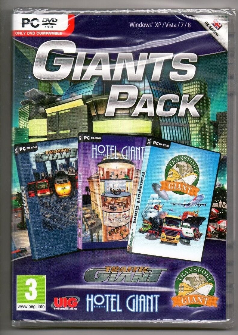 Giants Pack - Verkehr/Transport/Hotel (PC-CD) von -
