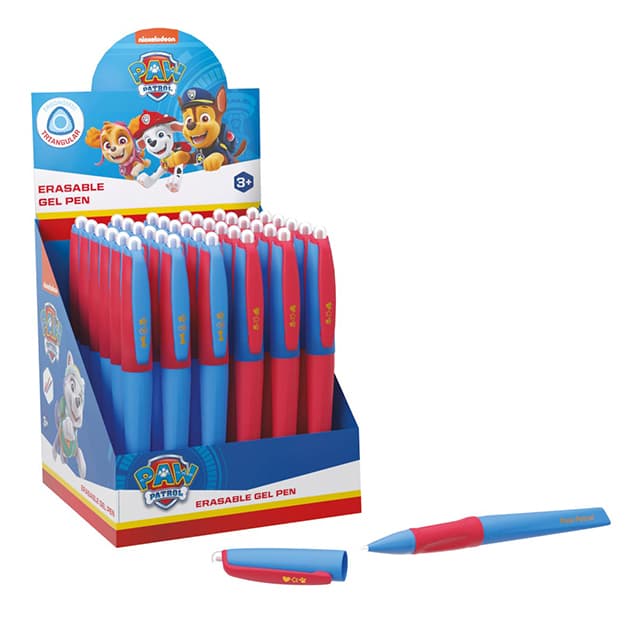 Paw Patrol Erasable Gel Pen (counterpack of 36 pens). Blue pack by -