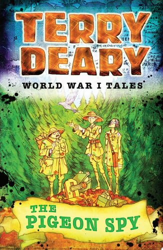 The Pigeon Spy (damaged) by Terry Deary