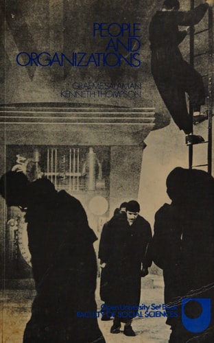 People and Organisations (shelfworn) by Graeme Salaman | Kenneth Thompson