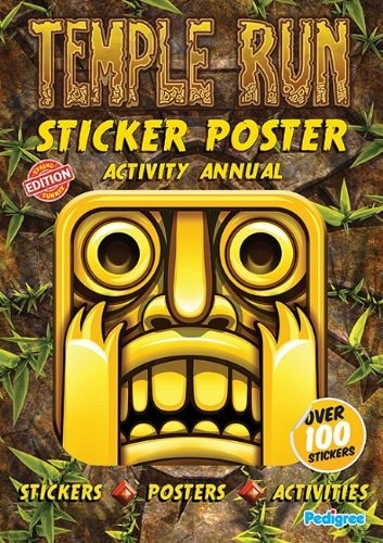 Temple Run Sticker and Poster Activity Annual by Pedigree Books