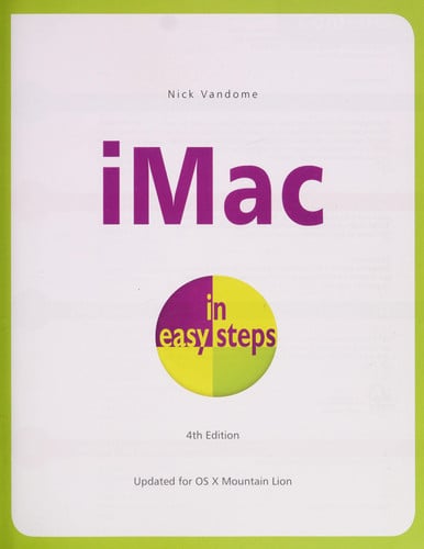 IMac Covers OS X Mountain Lion by Nick Vandome
