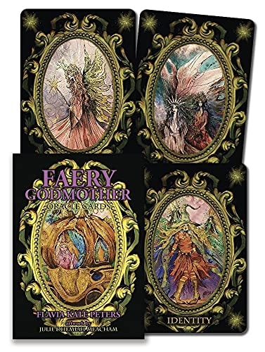 (TXS) Faery Godmother Oracle Cards by  Flavia Kate Peters and Julie Dhemiah Meacham (Artist)