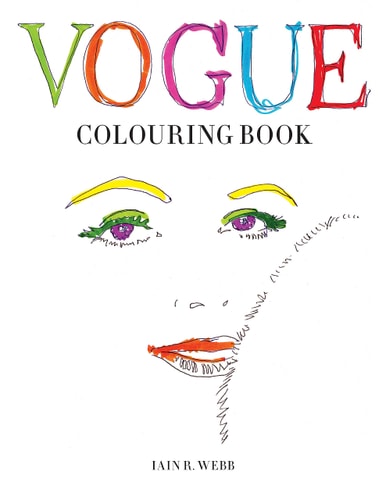 Vogue Colouring Book (shelf worn) by Iain R. Webb