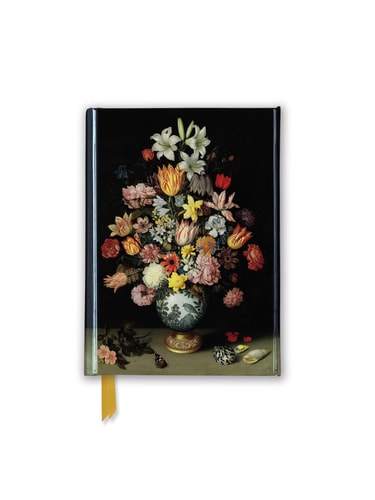 (TXS) National Gallery: Bosschaert: A Still Life of Flowers (Foiled Pocket Journal) by Flame Tree Studio