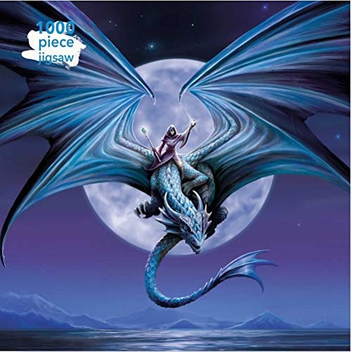 (TXS) Moonstone: 1000-Piece Jigsaw Puzzle by Anne Stokes