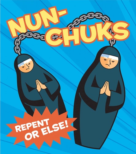 Nun-Chuks: Repent or Else! by -